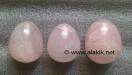 Rose Quartz Eggs